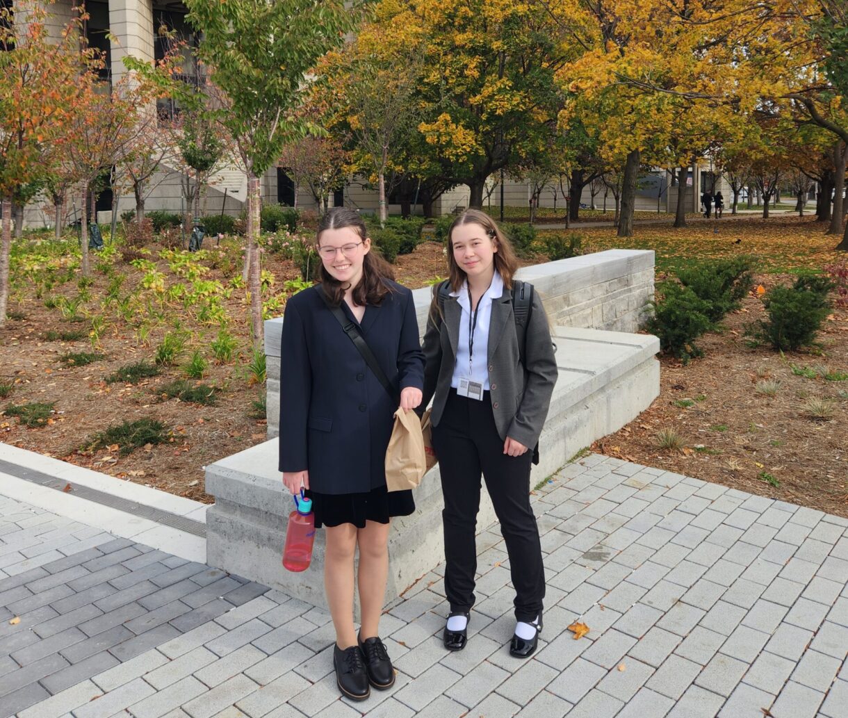 HNMCS Students at Model UN